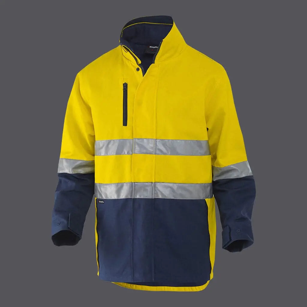 KingGee Reflective 3 In 1 Cotton Jacket K55400 KingGee